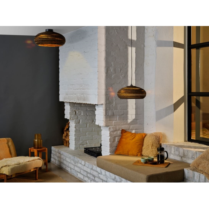 Ledvance - Luster na sajli DECOR CARDBOARD 1xE27/15W/230V pr. 40 cm