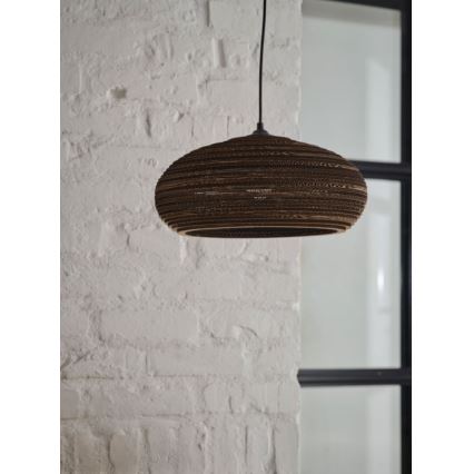 Ledvance - Luster na sajli DECOR CARDBOARD 1xE27/15W/230V pr. 40 cm