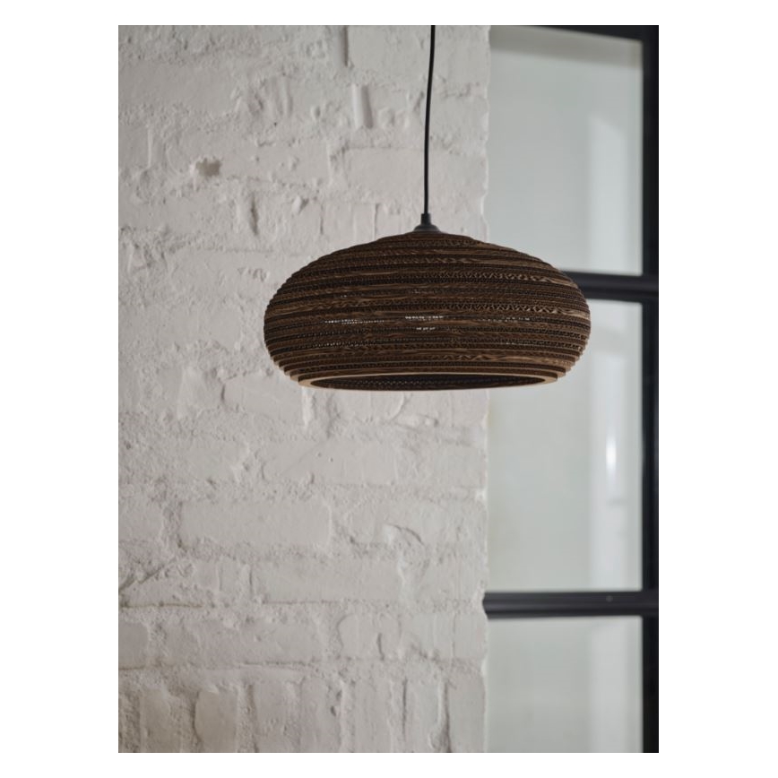 Ledvance - Luster na sajli DECOR CARDBOARD 1xE27/15W/230V pr. 40 cm