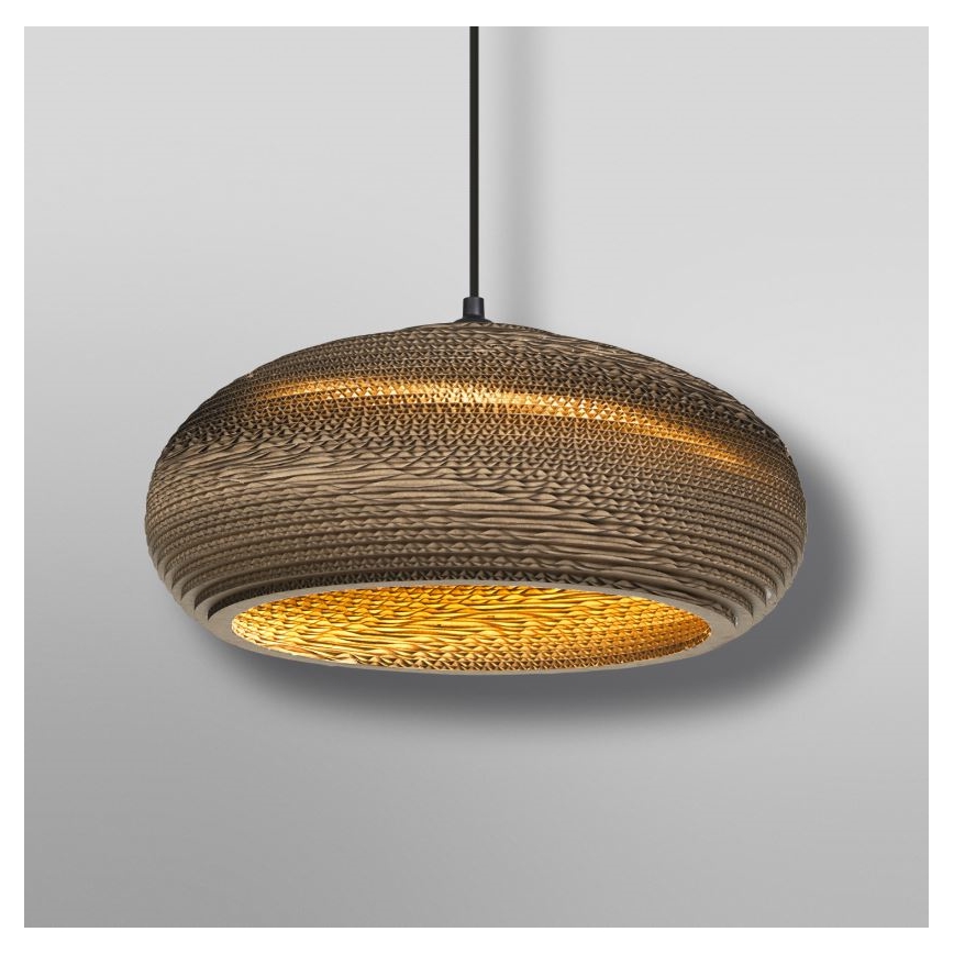 Ledvance - Luster na sajli DECOR CARDBOARD 1xE27/15W/230V pr. 40 cm