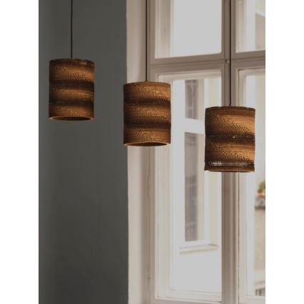 Ledvance - Luster na sajli DECOR CARDBOARD 3xE27/15W/230V