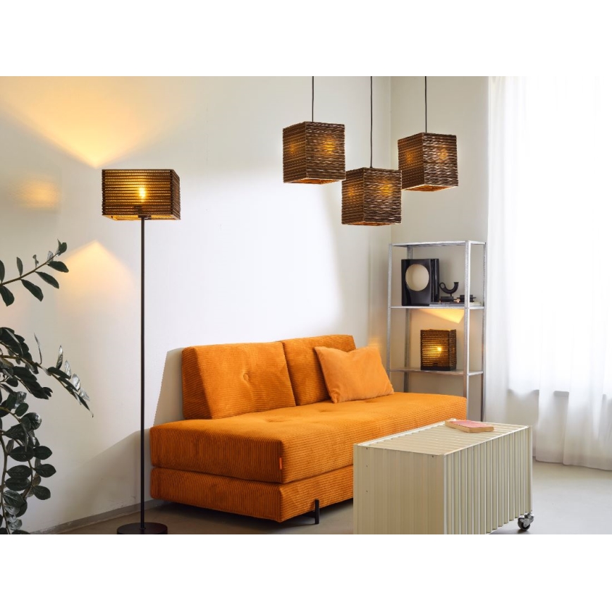 Ledvance - Luster na sajli DECOR CARDBOARD 3xE27/15W/230V