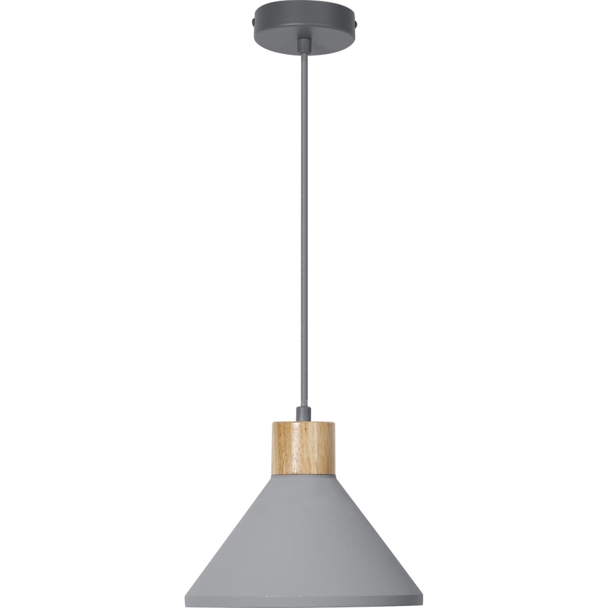 Ledvance - Luster na sajli DECOR CONCRETE 1xE27/15W/230V pr. 22 cm beton siva