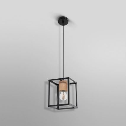 Ledvance - Luster na sajli DECOR NAIROBI 1xE27/15W/230V kaučukovac