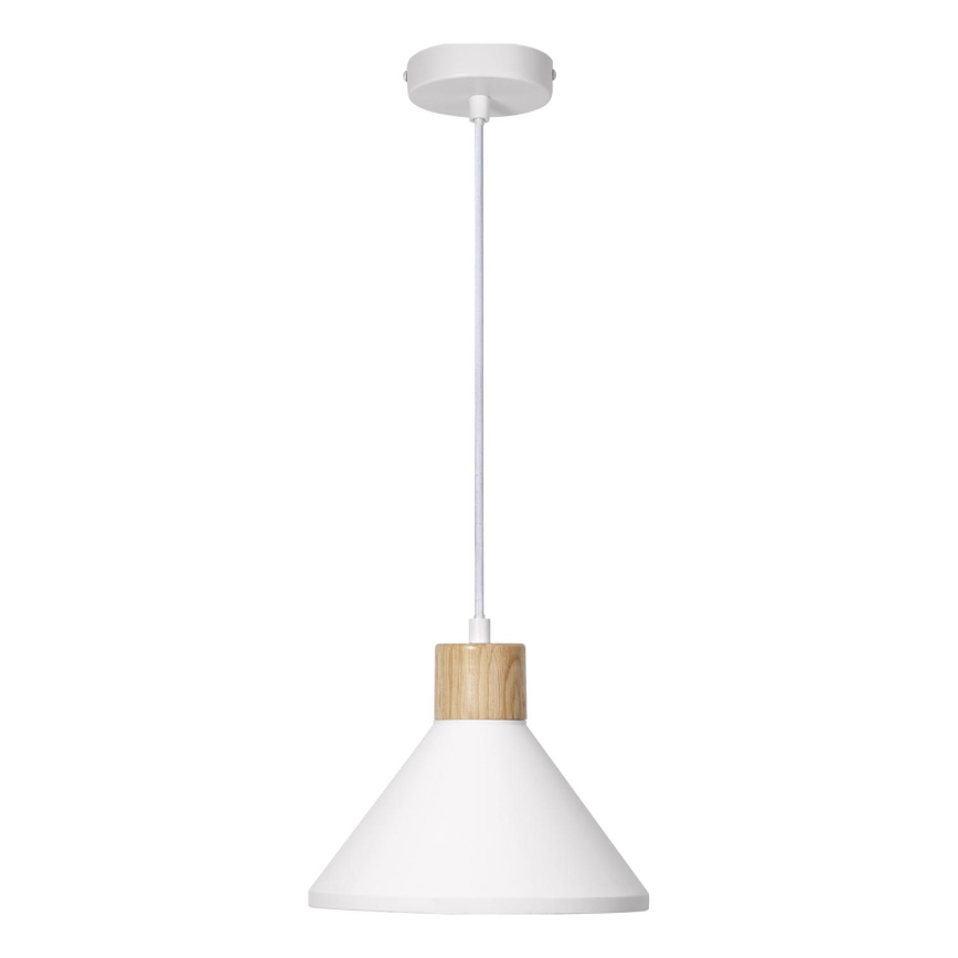 Ledvance - Luster na sajli DECOR PLASTER 1xE27/25W/230V pr. 22 cm gips bijela