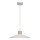 Ledvance - Luster na sajli DECOR PLASTER 1xE27/25W/230V pr. 32 cm gips bijela