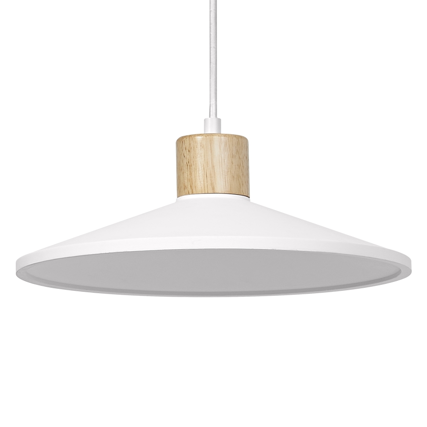 Ledvance - Luster na sajli DECOR PLASTER 1xE27/25W/230V pr. 32 cm gips bijela