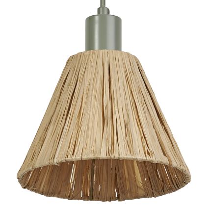 Ledvance - Luster na sajli DECOR RAFFIA 1xE27/15W/230V rafija