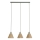 Ledvance - Luster na sajli DECOR RAFFIA 3xE27/15W/230V rafija