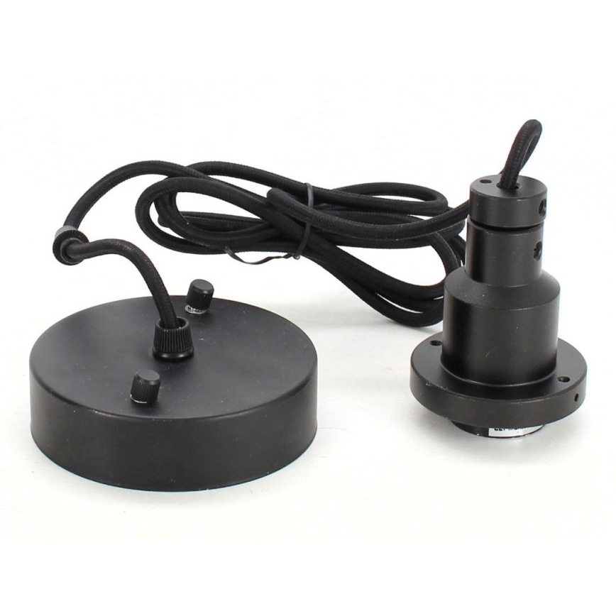 Ledvance - Luster na sajli PENDULUM 1xE27/60W/230V crna