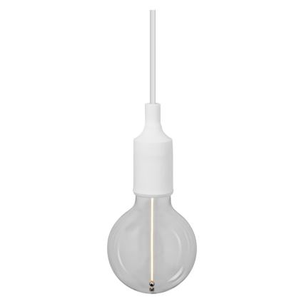 Ledvance - Luster na sajli PENDULUM BELL 1xE27/15W/230V bijela