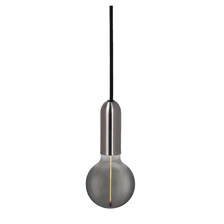 Ledvance - Luster na sajli PENDULUM ROUND 1xE27/15W/230V mat krom