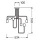Ledvance - Nadgradni luster PIPE 6xE27/40W/230V