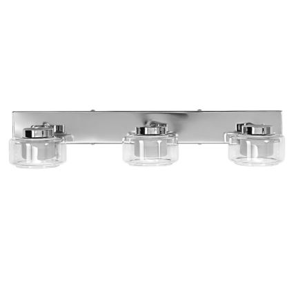 Ledvance - LED Zidno kupaonsko svjetlo ORBIS FLAME 3xLED/5,5W/230V 3000/4000K IP44 sjajni krom