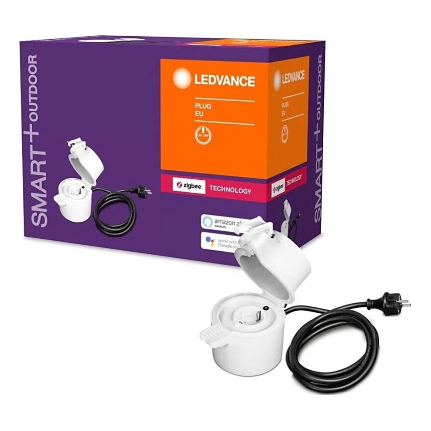 Ledvance - Pametna vanjska utičnica SMART+ 3680W/230V/Tip F/SCHUKO 16A IP44