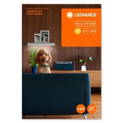 Ledvance - Police s LED osvjetljenjem LINEAR LED/12W/230V 60 cm IP44