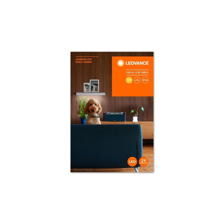 Ledvance - Police s LED osvjetljenjem LINEAR LED/12W/230V 60 cm IP44