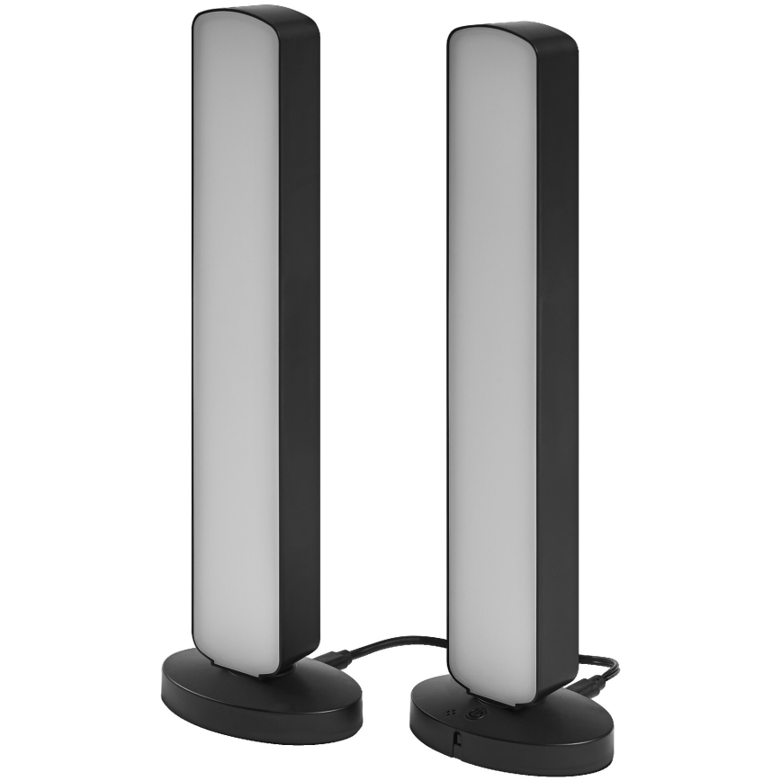 Ledvance - SET 2x LED RGBW Prigušiva stolna lampa MOOD LIGHT LED/4W/230V Wi-Fi + daljinski upravljač