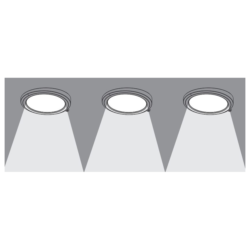 Ledvance - SET 3x LED Prigušiva svjetiljka ispod ormarića SMART+ LED/6,5W/230V 3000-6500K Wi-Fi