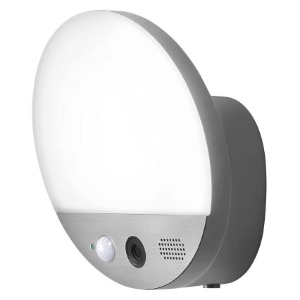 Ledvance - LED Vanjsko zidno svjetlo sa senzorom i kamerom SMART+ LED/15W/230V Wi-Fi IP44