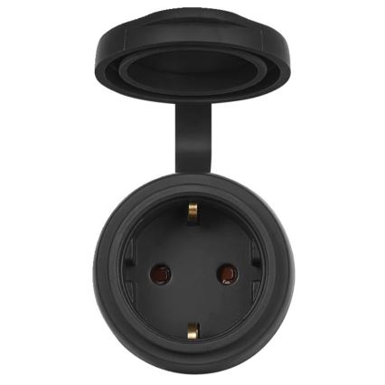 Ledvance - Pametna vanjska utičnica SMART+ 3680W/230V/Tip F/SCHUKO 16A IP44 crna