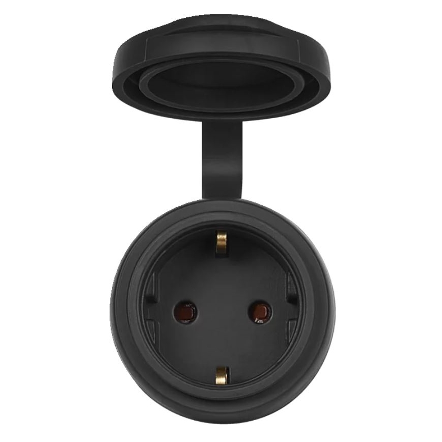 Ledvance - Pametna vanjska utičnica SMART+ 3680W/230V/Tip F/SCHUKO 16A IP44 crna