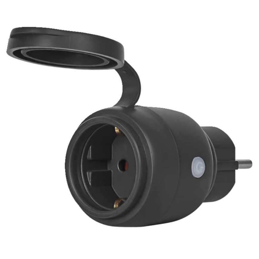 Ledvance - Pametna vanjska utičnica SMART+ 3680W/230V/Tip F/SCHUKO 16A IP44 crna