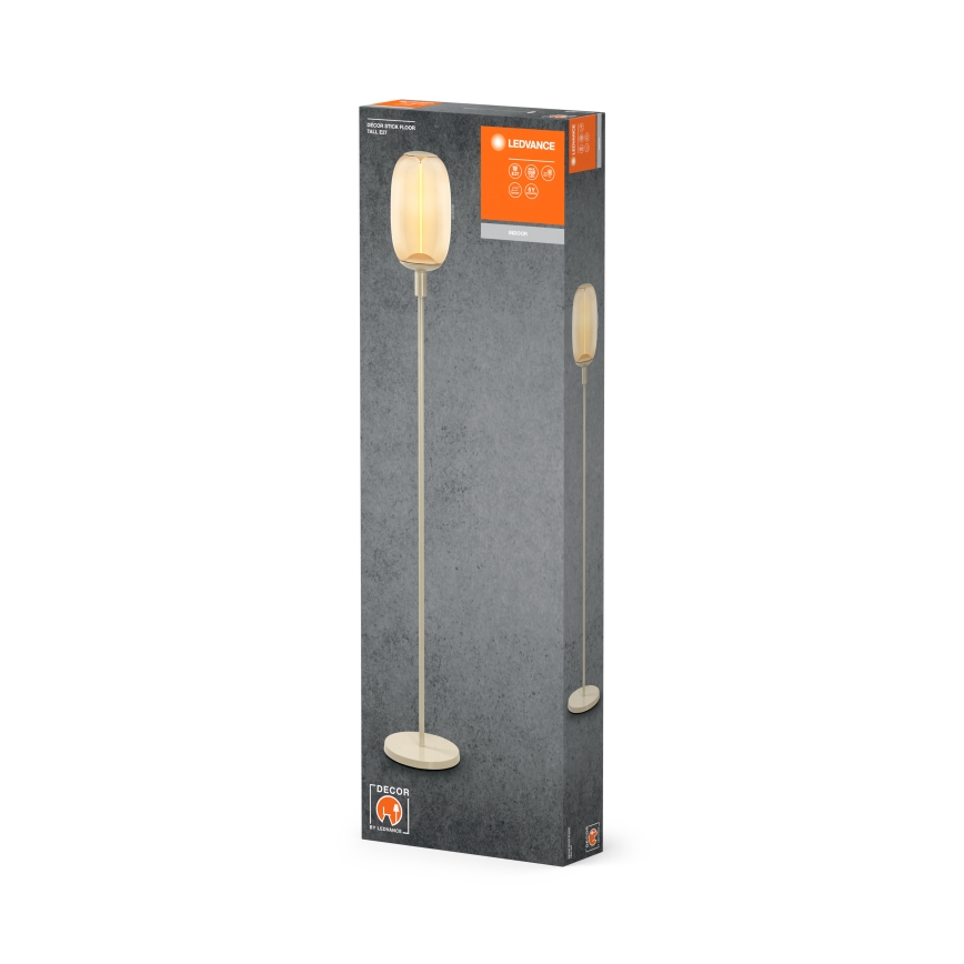Ledvance - Stalak za lampu DECOR STICK 1xE27/40W/230V bež boje