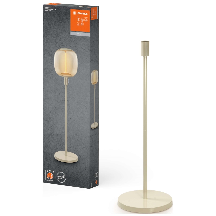 Ledvance - Stalak za lampu DECOR STICK 1xE27/40W/230V bež boje