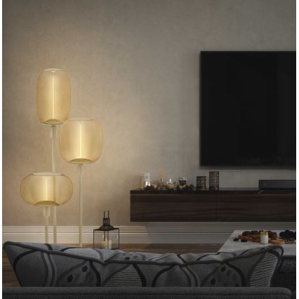 Ledvance - Stalak za lampu DECOR STICK 3xE27/40W/230V bež boje
