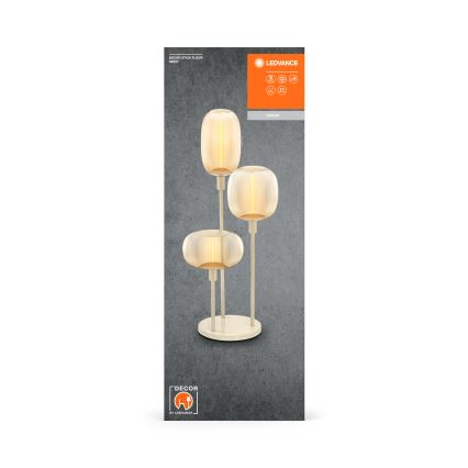 Ledvance - Stalak za lampu DECOR STICK 3xE27/40W/230V bež boje
