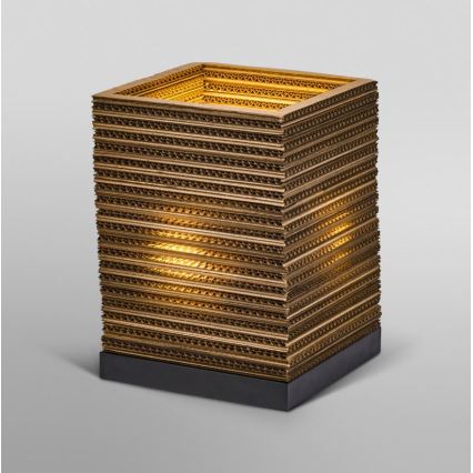 Ledvance - Stolna lampa DECOR CARDBOARD 1xE27/15W/230V 20x20 cm