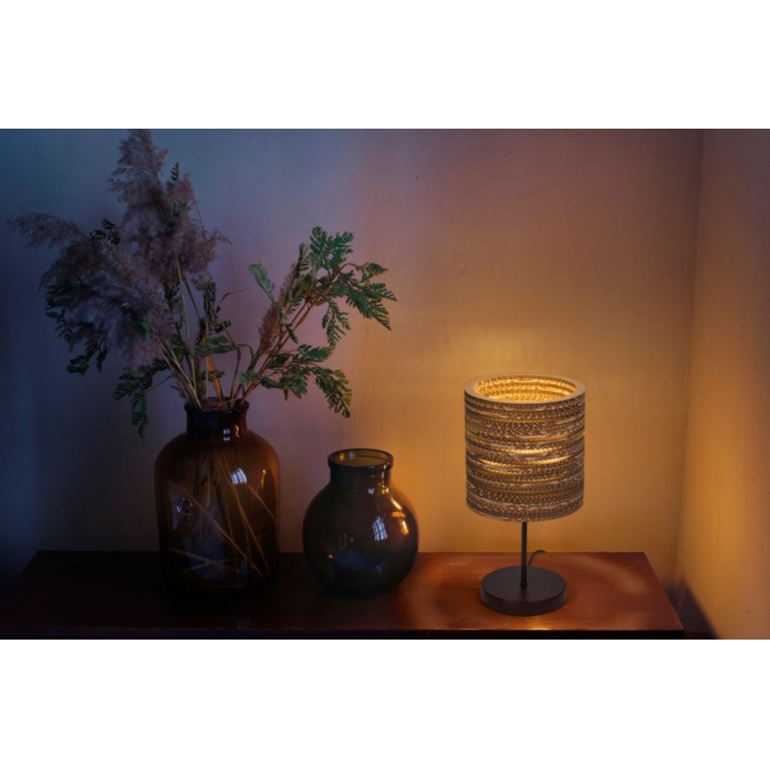 Ledvance - Stolna lampa DECOR CARDBOARD 1xE27/15W/230V pr. 20 cm