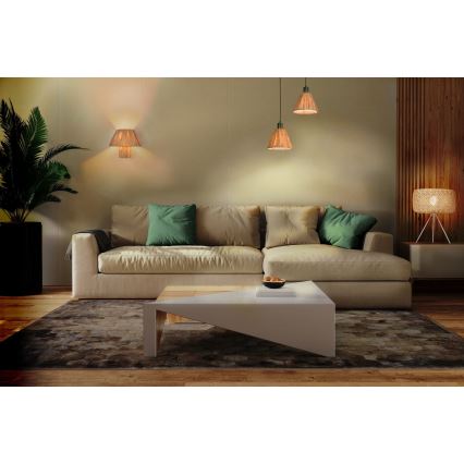 Ledvance - Stolna lampa DECOR RAFFIA 1xE27/15W/230V rafija