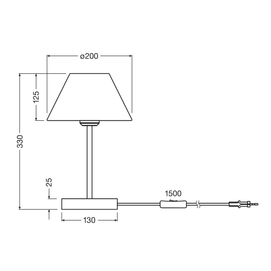Ledvance - Stolna lampa DECOR RAFFIA 1xE27/15W/230V rafija