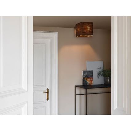 Ledvance - Stropna svjetiljka DECOR CARDBOARD 1xE27/15W/230V 25x25 cm