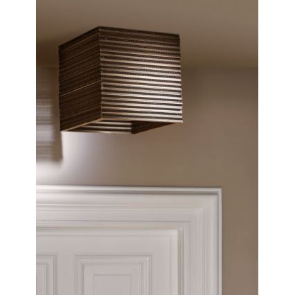 Ledvance - Stropna svjetiljka DECOR CARDBOARD 1xE27/15W/230V 25x25 cm