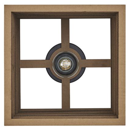 Ledvance - Stropna svjetiljka DECOR CARDBOARD 1xE27/15W/230V 25x25 cm