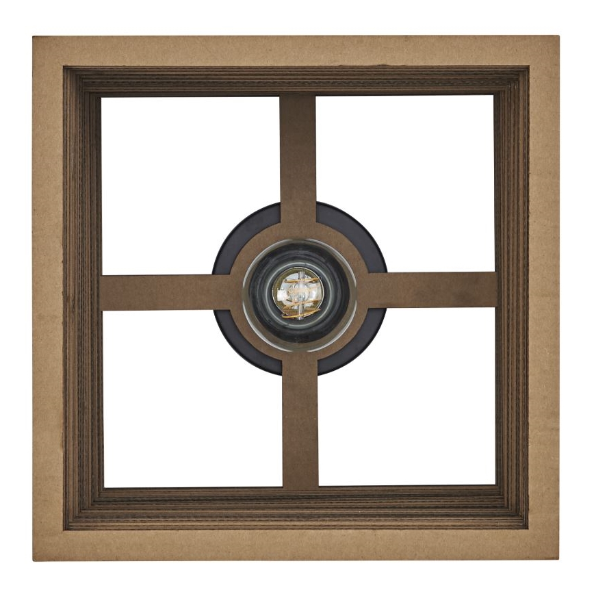 Ledvance - Stropna svjetiljka DECOR CARDBOARD 1xE27/15W/230V 25x25 cm