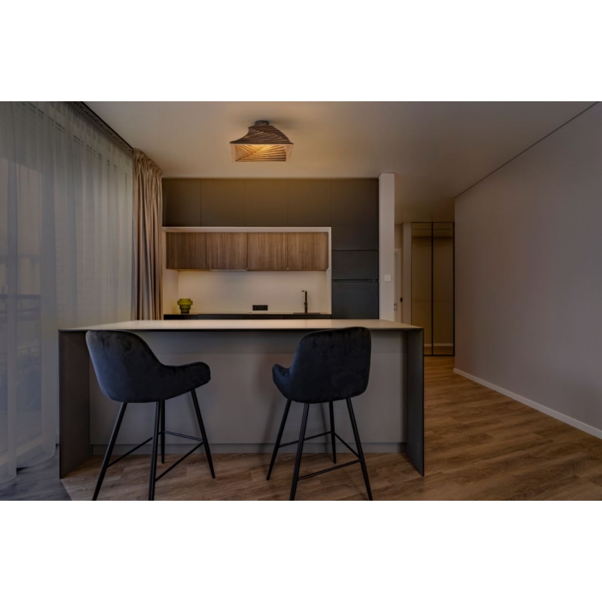 Ledvance - Stropna svjetiljka DECOR CARDBOARD 1xE27/15W/230V 40x40 cm