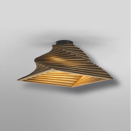 Ledvance - Stropna svjetiljka DECOR CARDBOARD 1xE27/15W/230V 40x40 cm