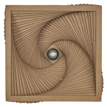 Ledvance - Stropna svjetiljka DECOR CARDBOARD 1xE27/15W/230V 40x40 cm