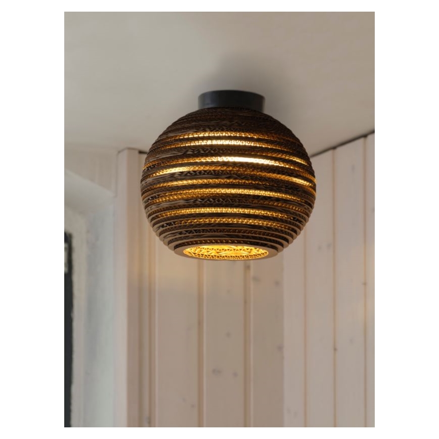 Ledvance - Stropna svjetiljka DECOR CARDBOARD 1xE27/15W/230V pr. 26 cm