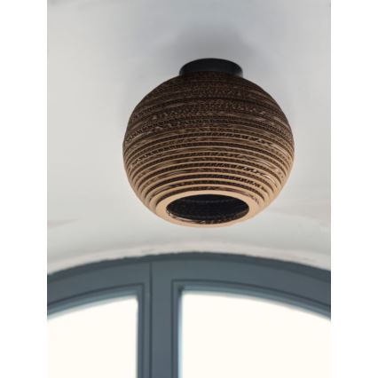 Ledvance - Stropna svjetiljka DECOR CARDBOARD 1xE27/15W/230V pr. 26 cm