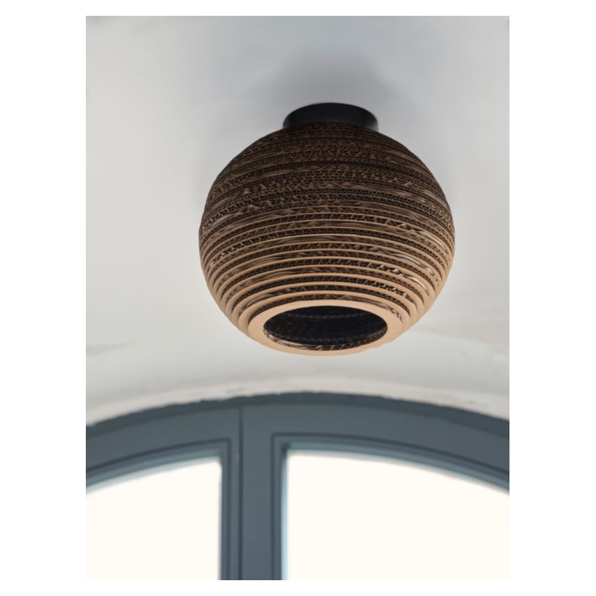 Ledvance - Stropna svjetiljka DECOR CARDBOARD 1xE27/15W/230V pr. 26 cm