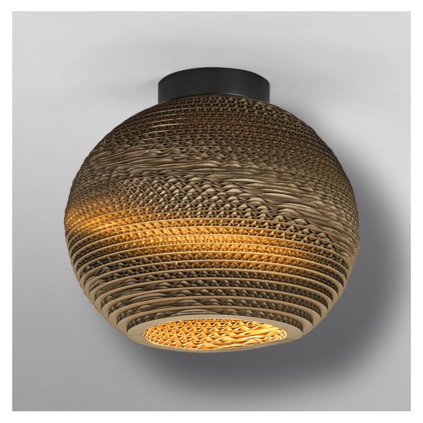 Ledvance - Stropna svjetiljka DECOR CARDBOARD 1xE27/15W/230V pr. 26 cm