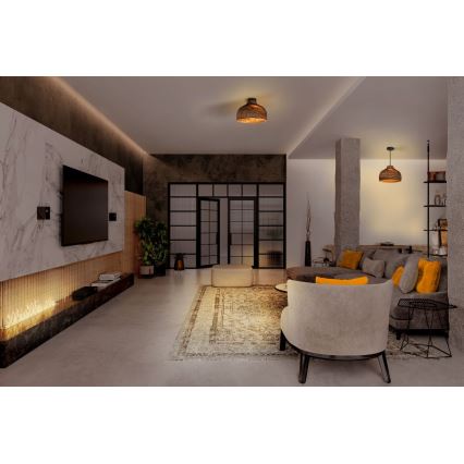 Ledvance - Stropna svjetiljka DECOR CARDBOARD 1xE27/15W/230V pr. 36 cm