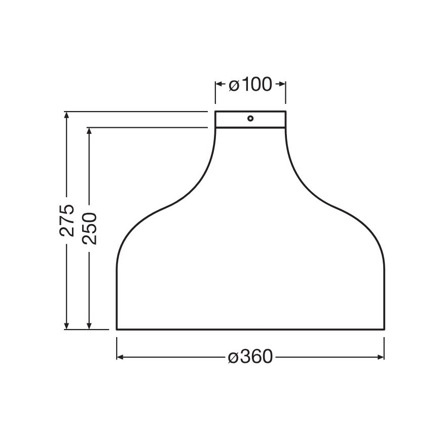 Ledvance - Stropna svjetiljka DECOR CARDBOARD 1xE27/15W/230V pr. 36 cm