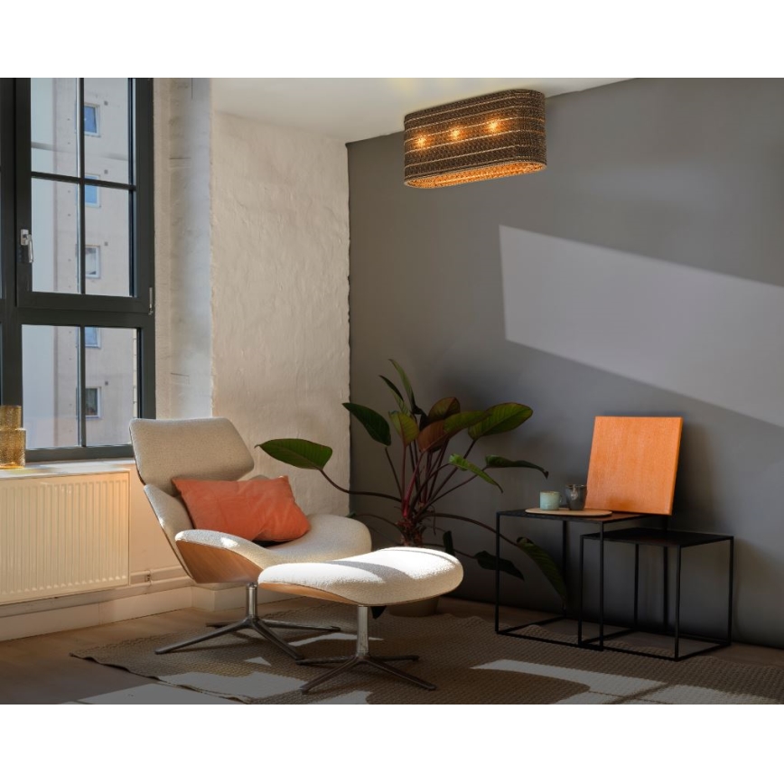 Ledvance - Stropna svjetiljka DECOR CARDBOARD 3xE27/15W/230V