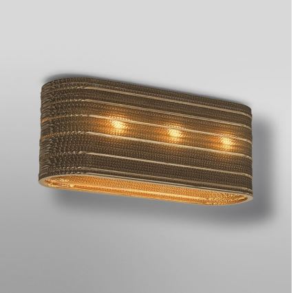 Ledvance - Stropna svjetiljka DECOR CARDBOARD 3xE27/15W/230V